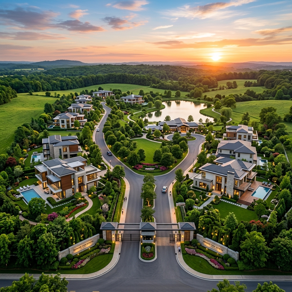 Bhuvie Serene Meadows Gated Community Layout